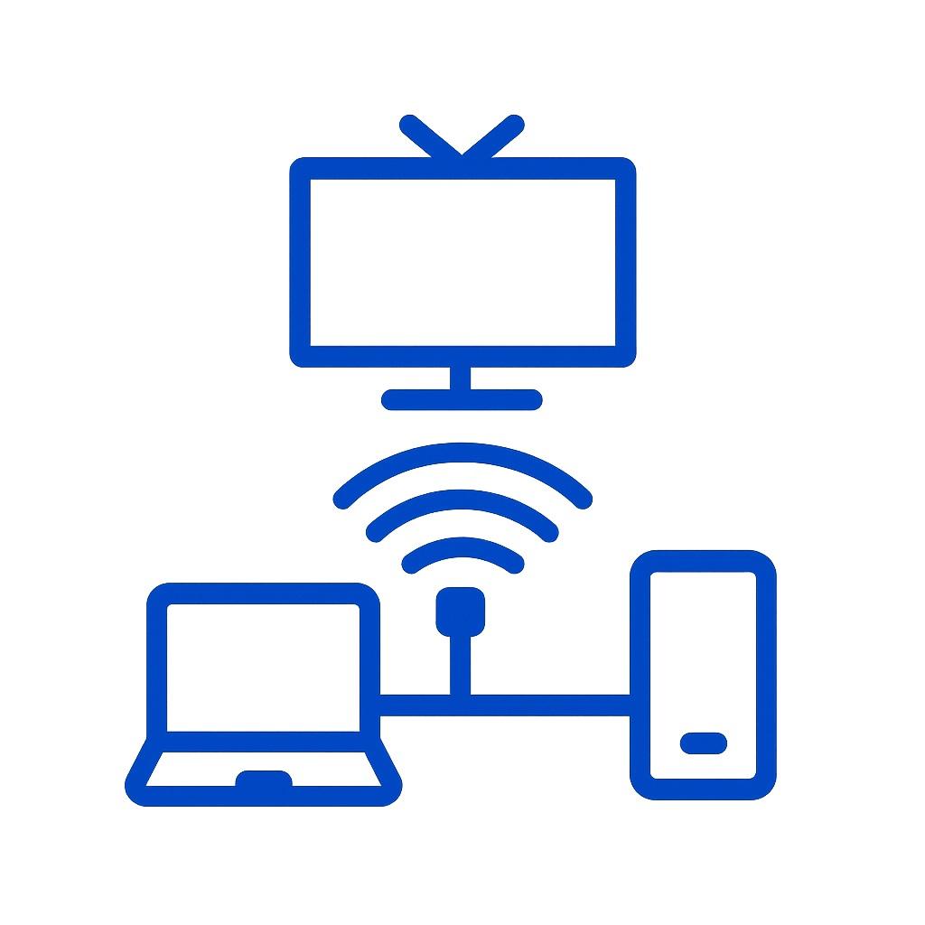 Icon for connecting all smart home devices.