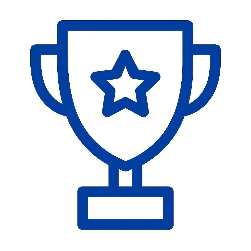 Icon for establishing industry authority.