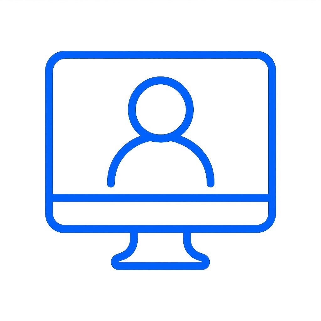 Icon for personalized computer literacy tutoring.