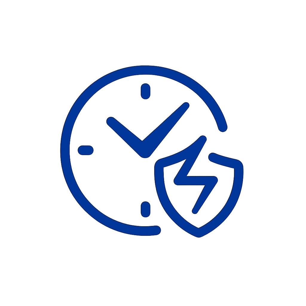 Icon representing fast problem-solving.
