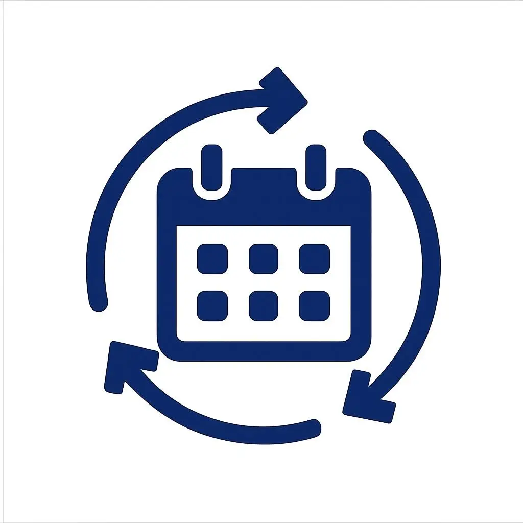 Icon representing the flexibility of LavaDans Technical VA services.